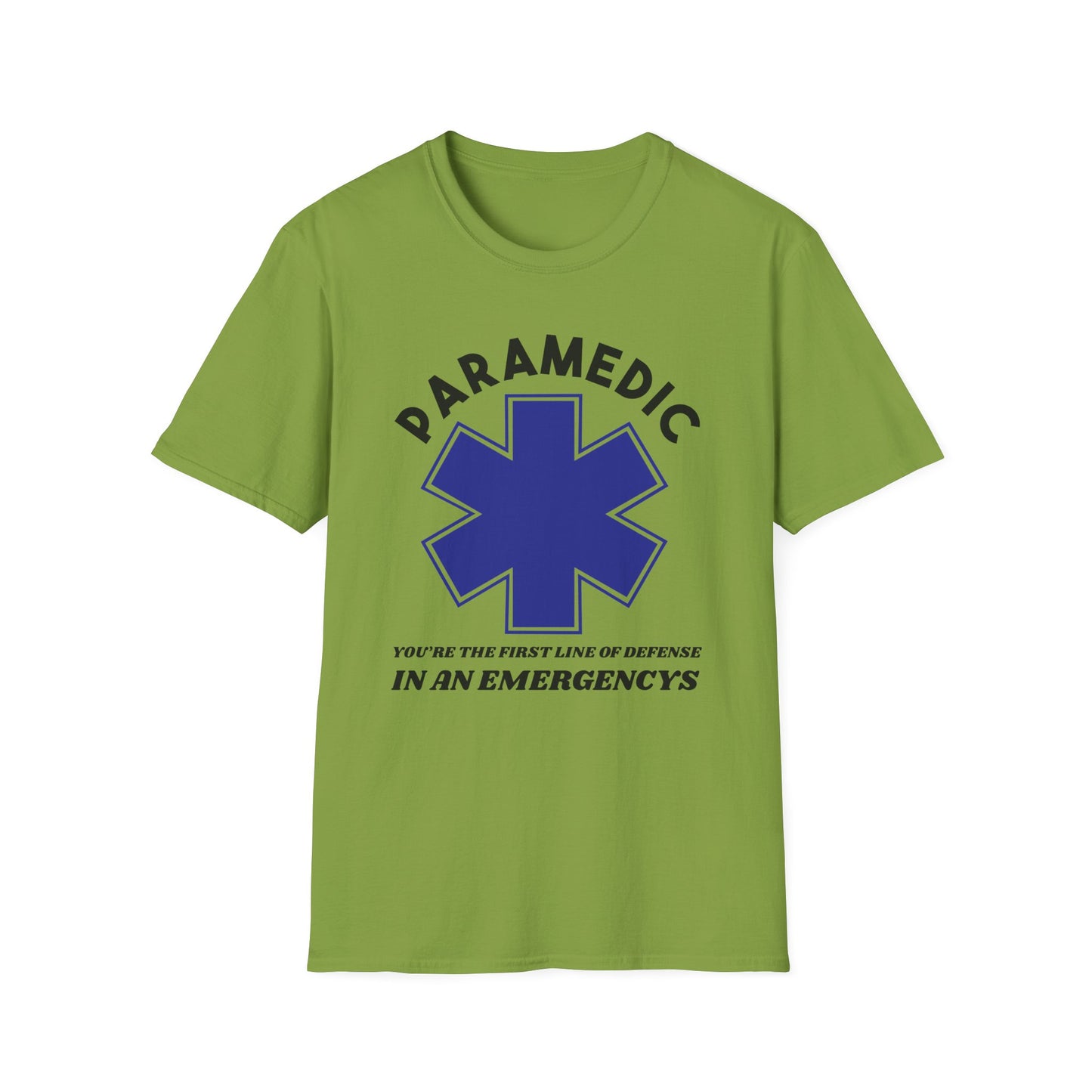 EMS Inspiration Softstyle T-Shirt – You’re the first line of defense in an emergency