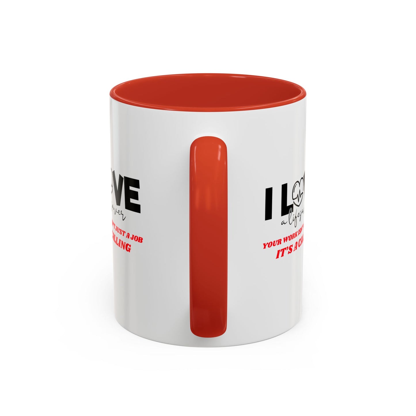 EMS Accent Coffee Mug – Your work isn’t just a job, it’s a calling