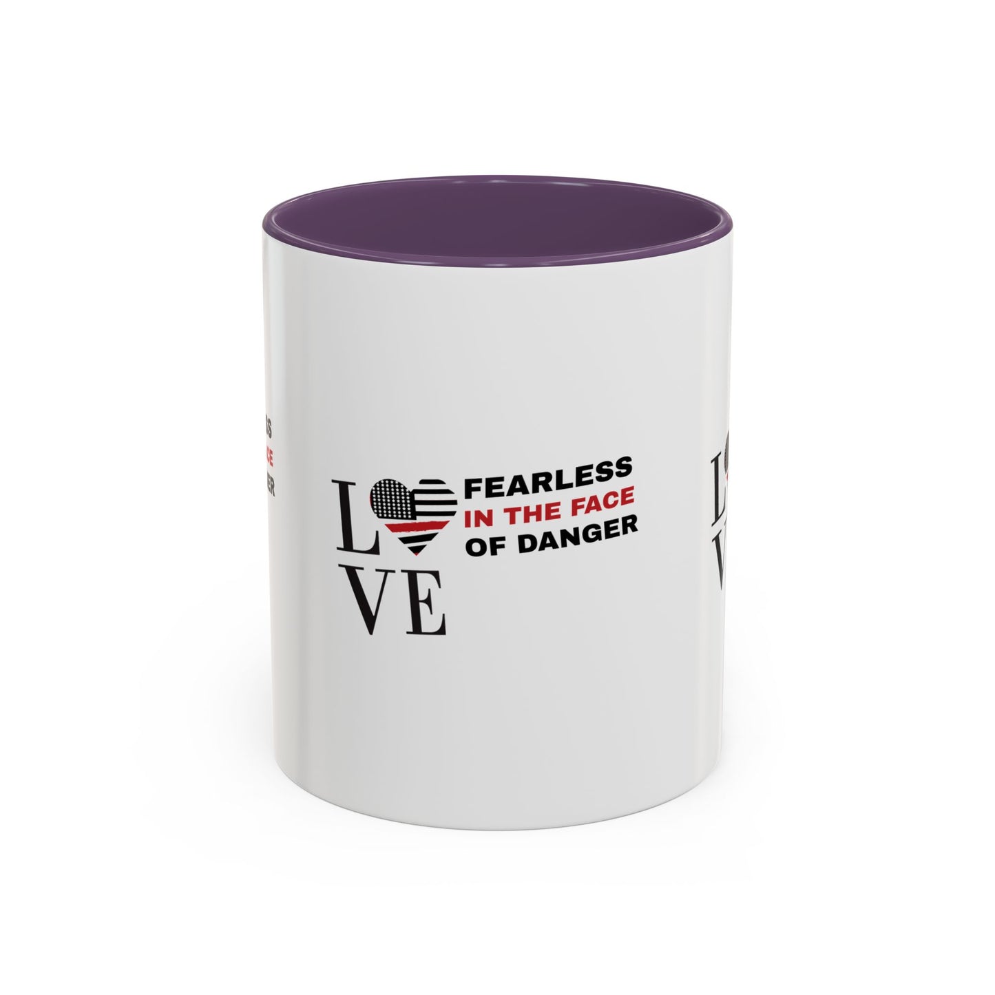 Firefighter Accent Coffee Mug – Fearless in the face of danger