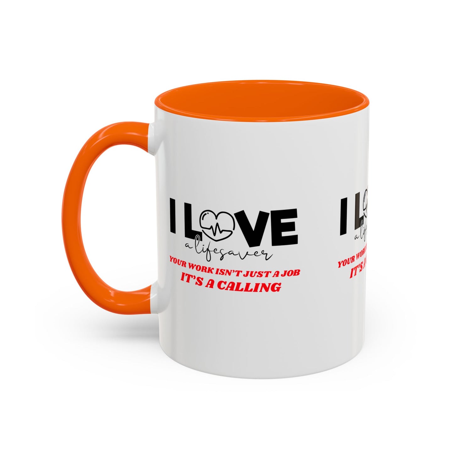 EMS Accent Coffee Mug – Your work isn’t just a job, it’s a calling