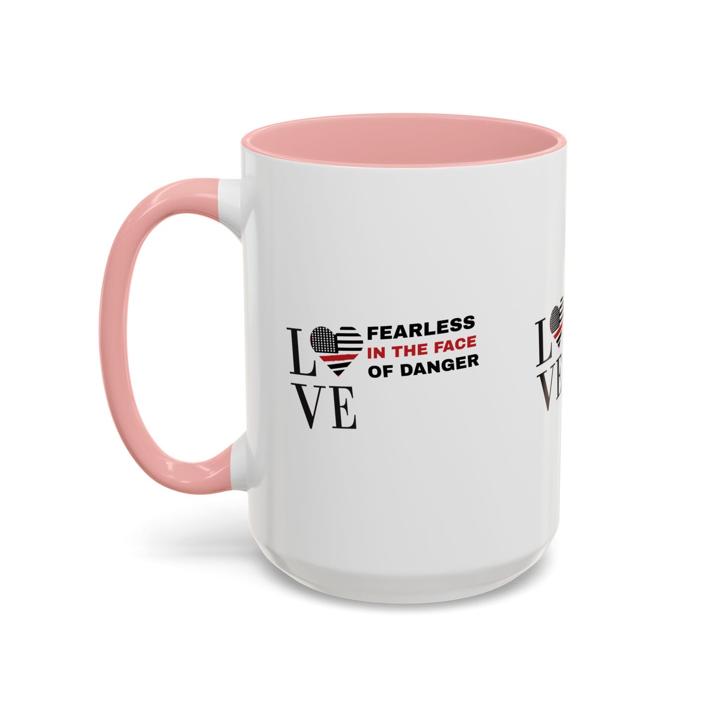 Firefighter Accent Coffee Mug – Fearless in the face of danger