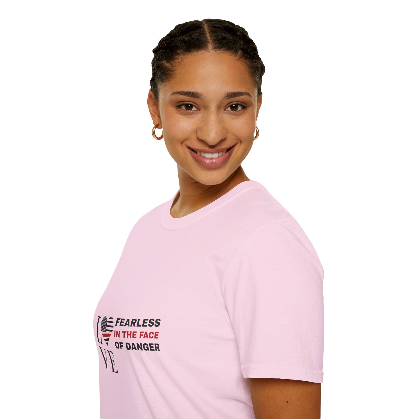 Firefighter Softstyle T-Shirt – Fearless in the face of danger