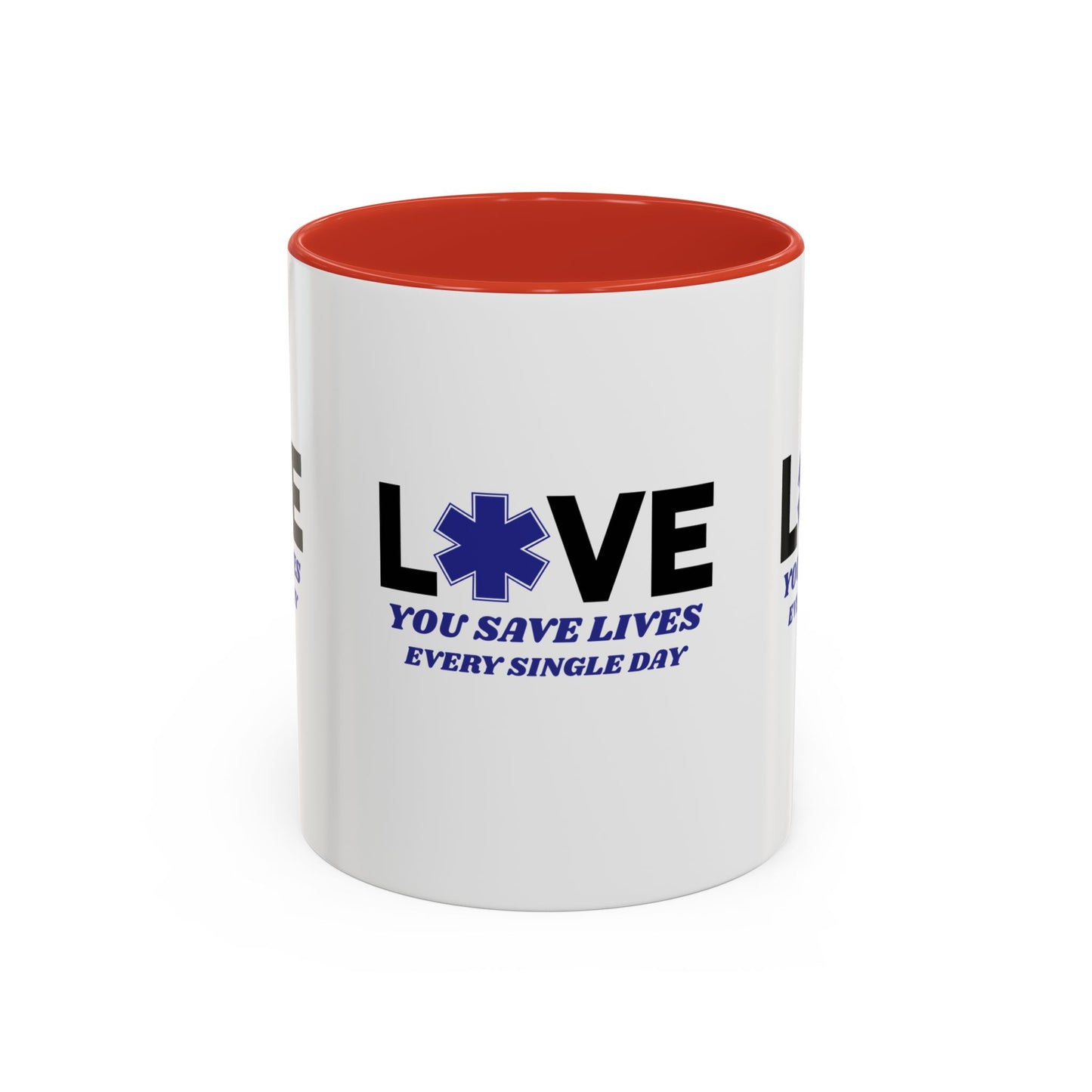 EMS Accent Coffee Mug – You save lives every single day