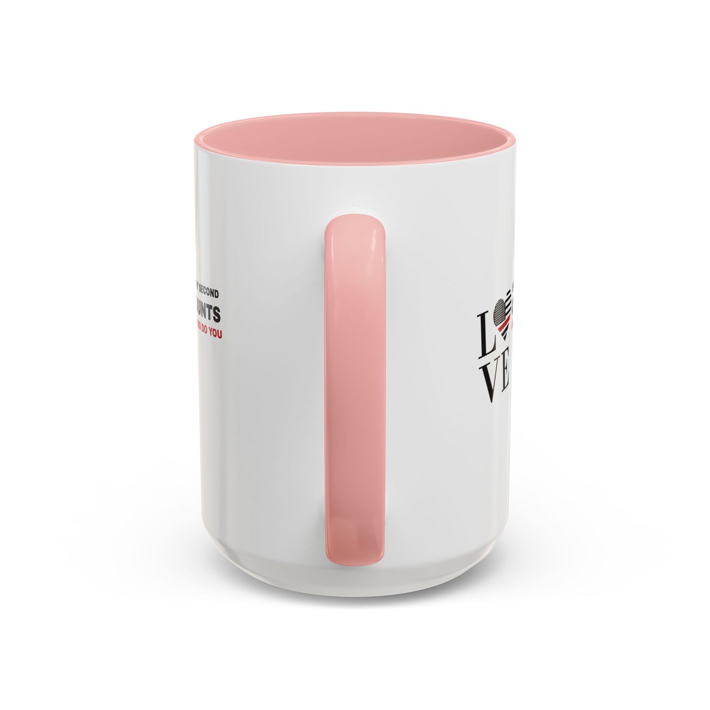 Firefighter Accent Coffee Mug – Every second counts, and so do you