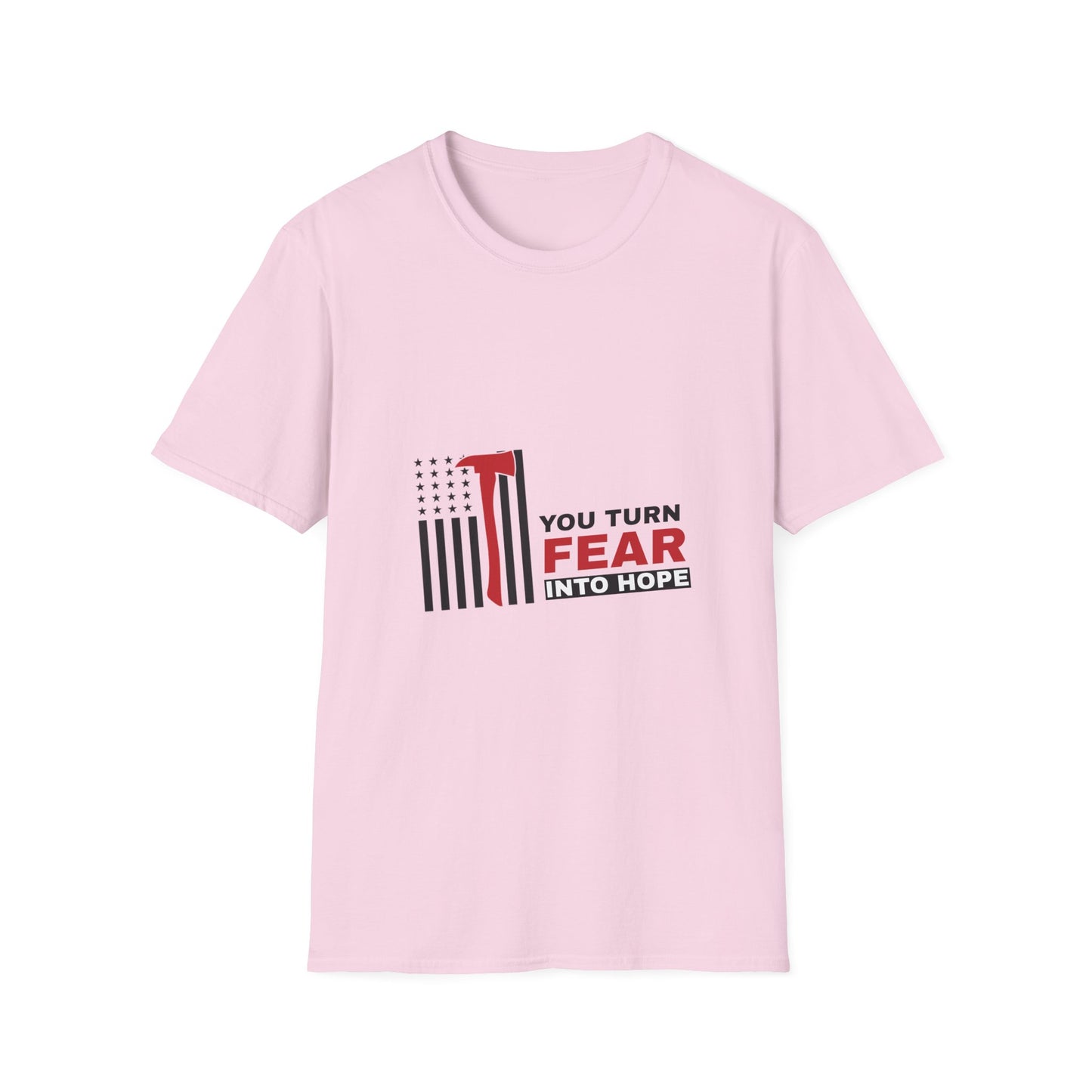 Firefighter Softstyle T-Shirt – You turn fear into hope