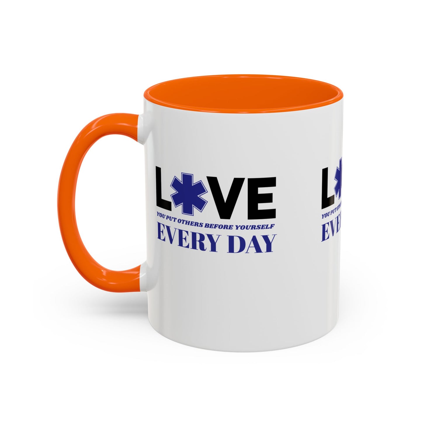 EMS Accent Coffee Mug – You put others before yourself every day
