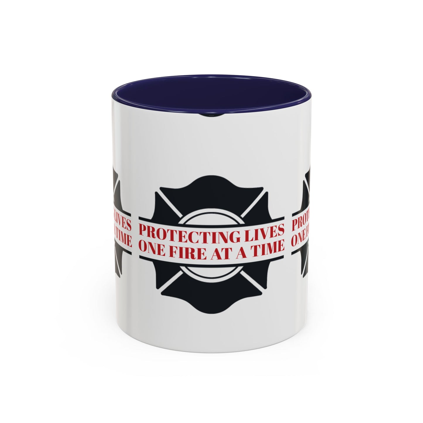Firefighter Accent Coffee Mug – Protecting lives, one fire at a time