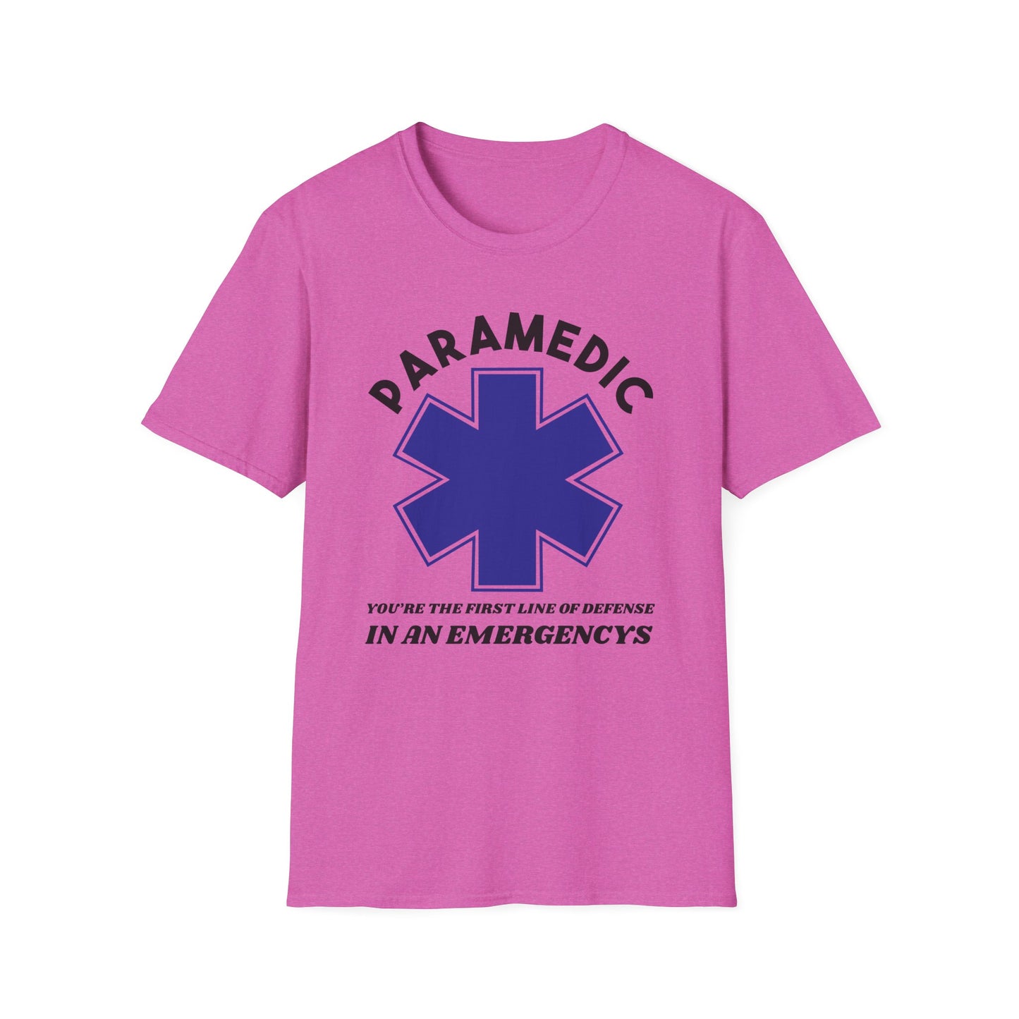 EMS Inspiration Softstyle T-Shirt – You’re the first line of defense in an emergency