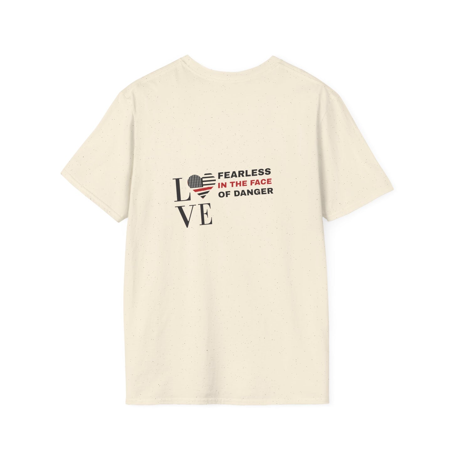Firefighter Softstyle T-Shirt – Fearless in the face of danger