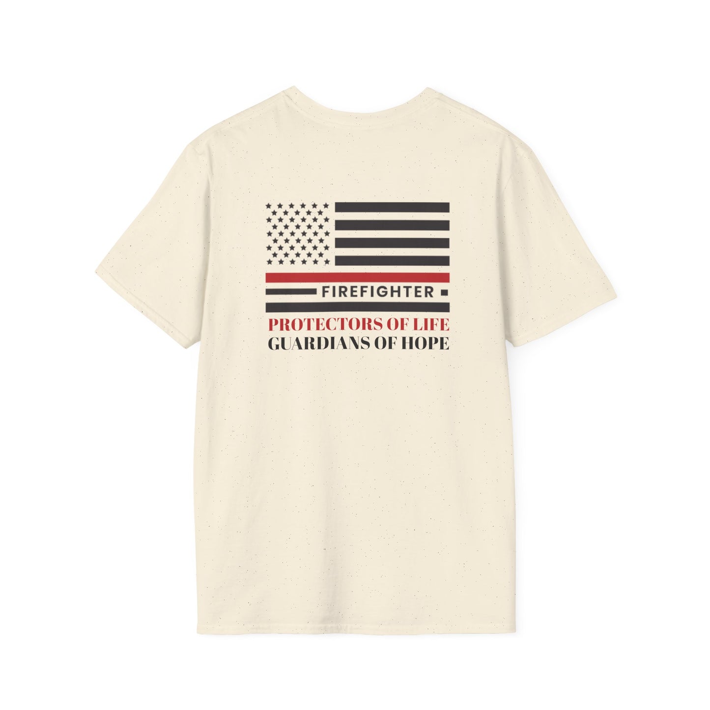 Firefighter Softstyle T-Shirt – Firefighters: Protectors of life, guardians of hope