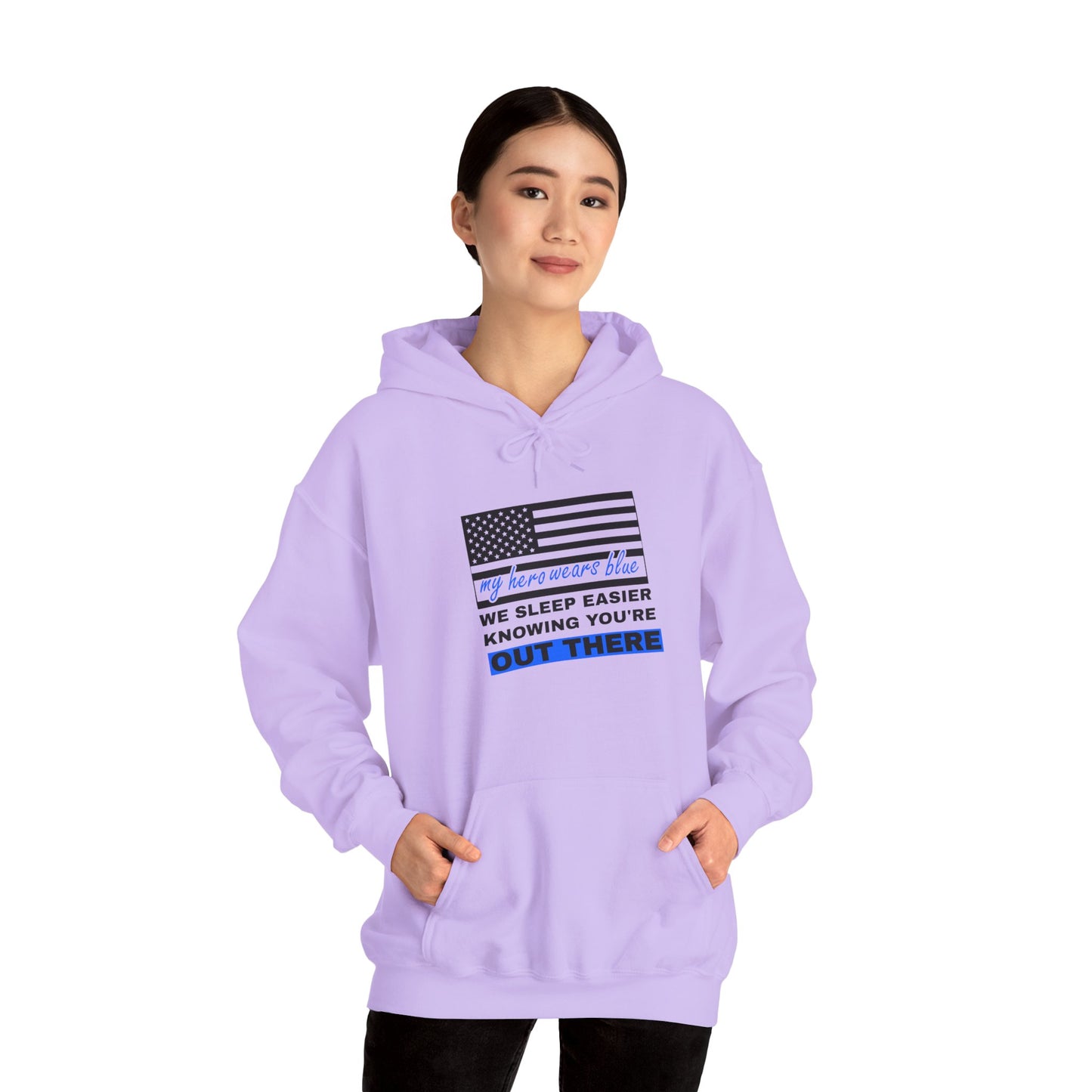 Police Hooded Sweatshirt – We sleep easier knowing you're out there