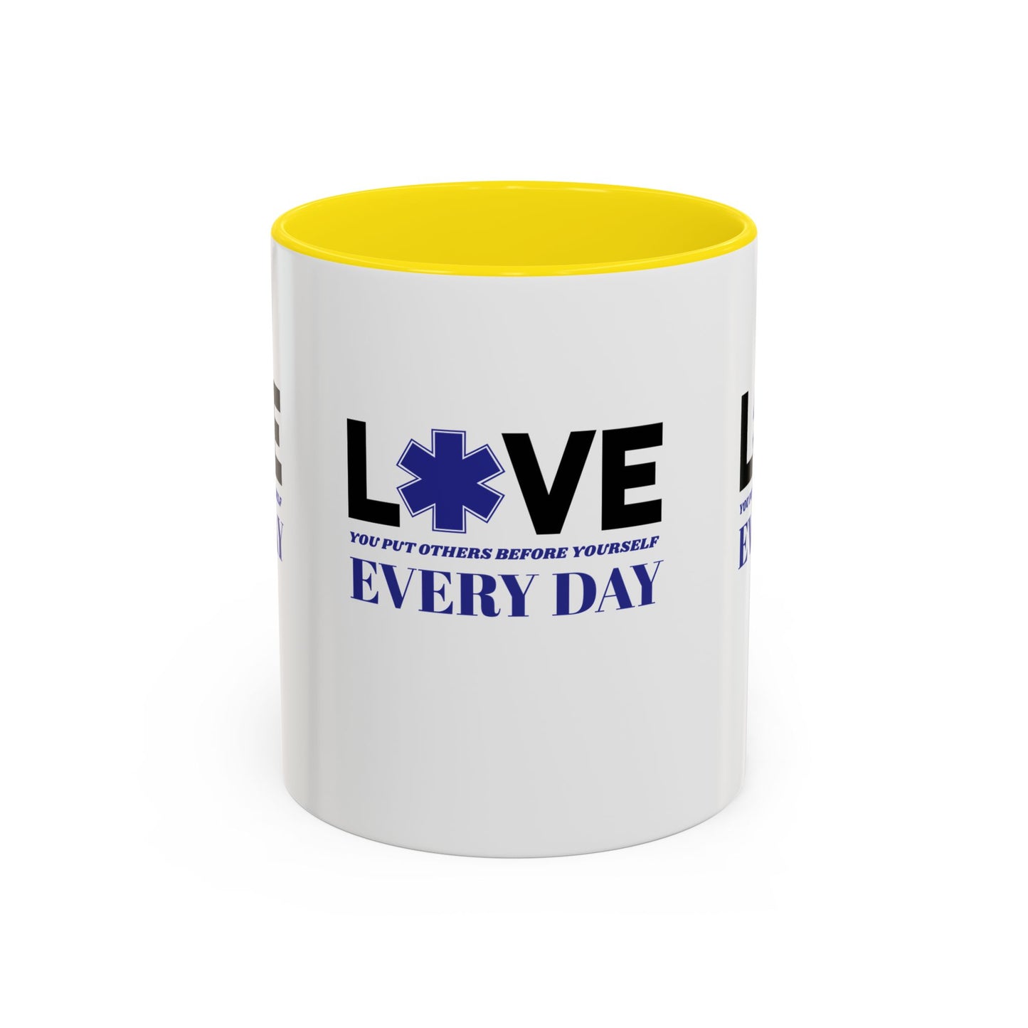 EMS Accent Coffee Mug – You put others before yourself every day