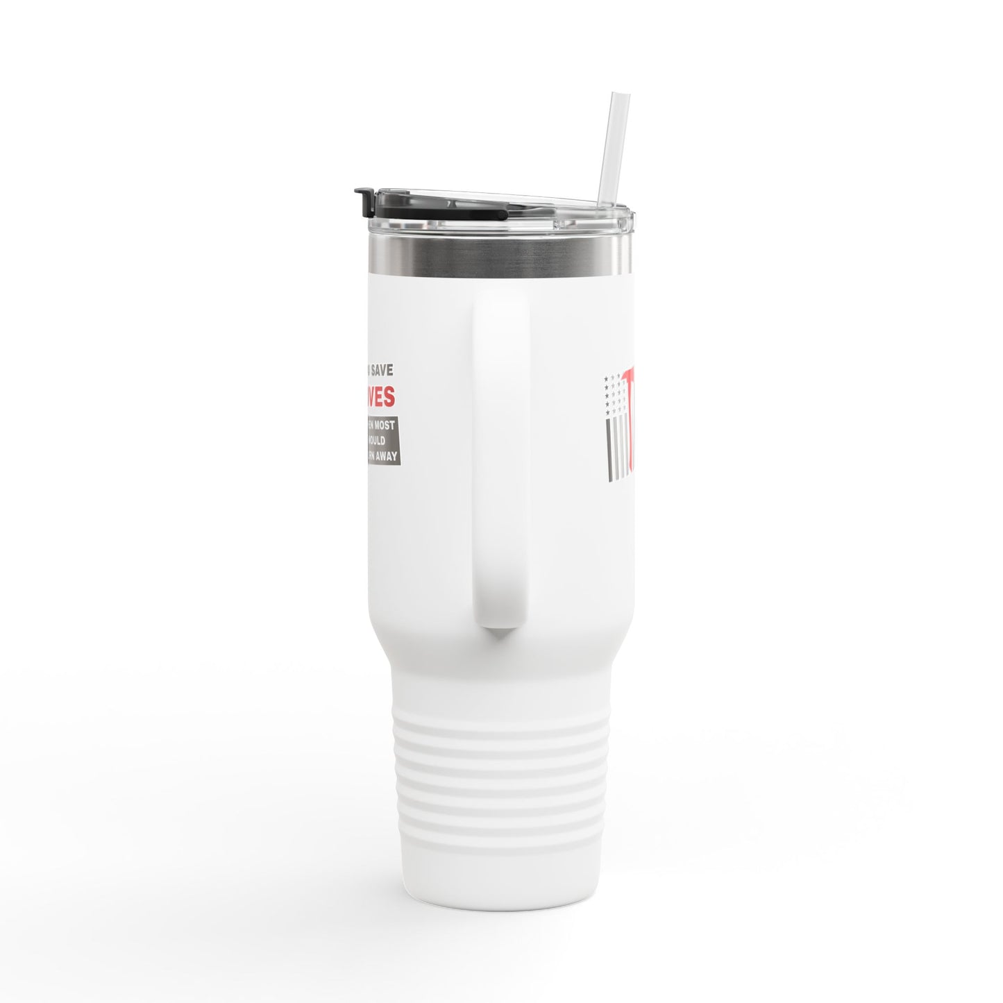 Firefighter Insulated Travel Mug, 40oz – You save lives when most would turn away