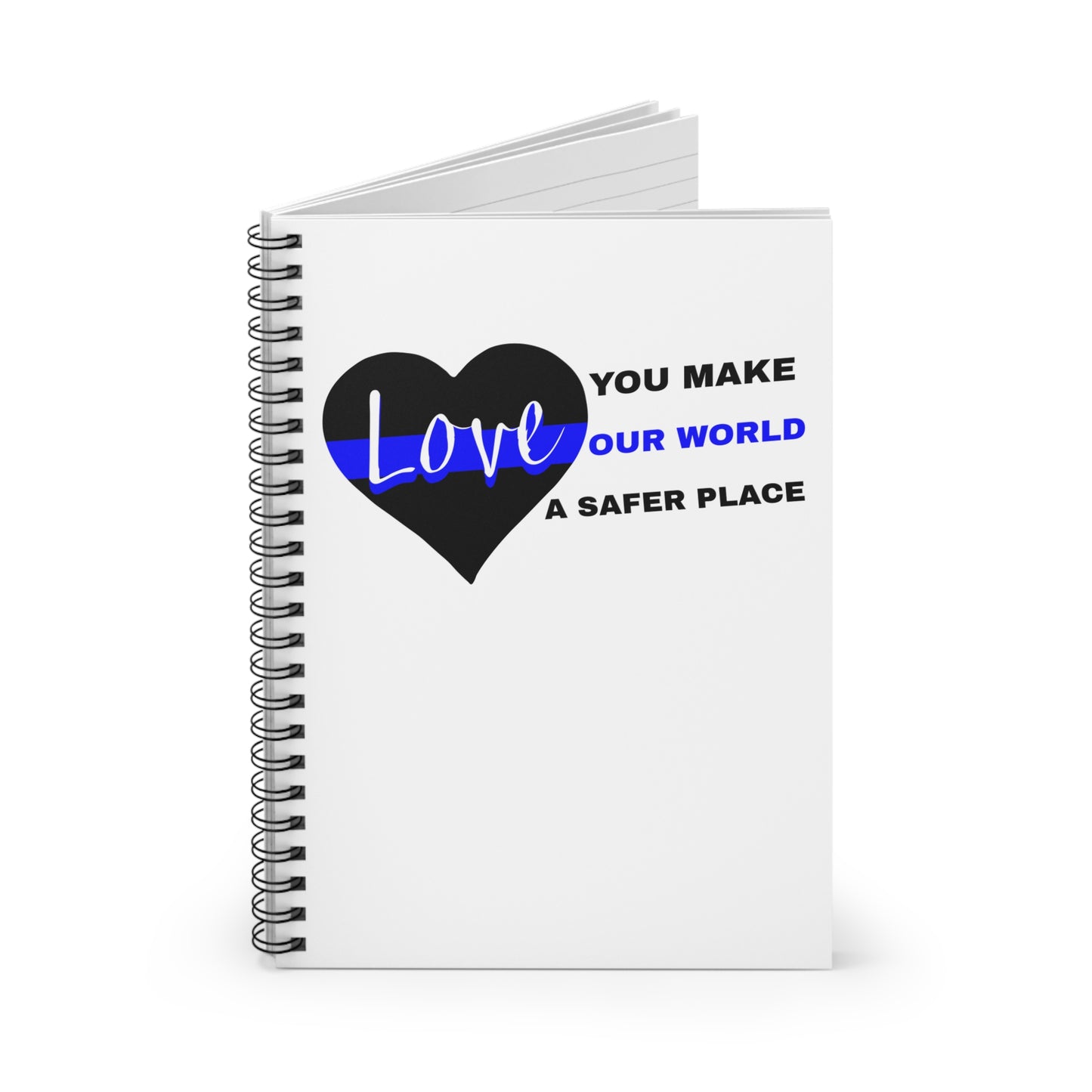 Police Spiral Notebook – You make our world a safer place