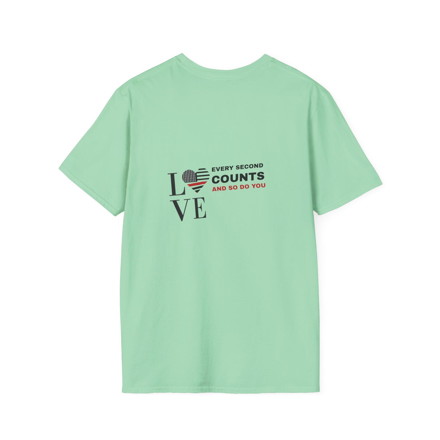 Firefighter Softstyle T-Shirt – Every second counts, and so do you