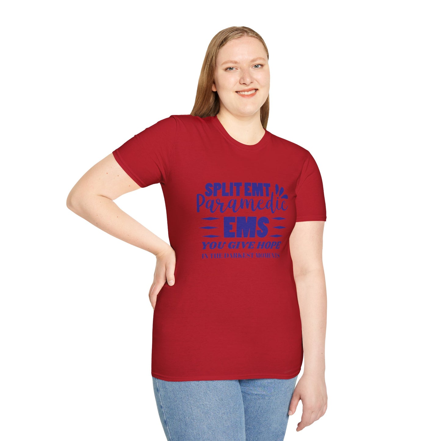 EMS Inspiration Softstyle T-Shirt – You give hope in the darkest moments