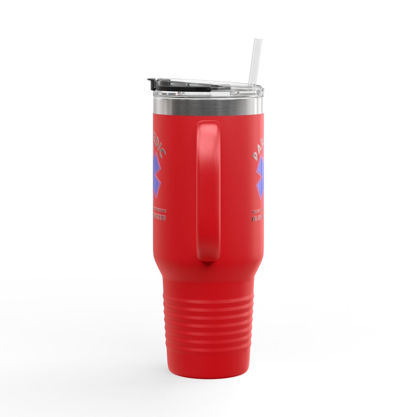 EMS Insulated Travel Mug, 40oz - You’re the first line of defense in an emergency