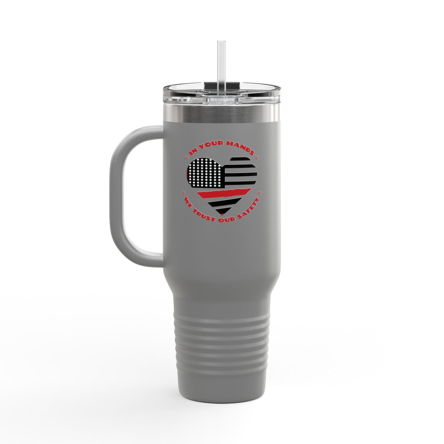 Firefighter Insulated Travel Mug, 40oz – In your hands, we trust our safety