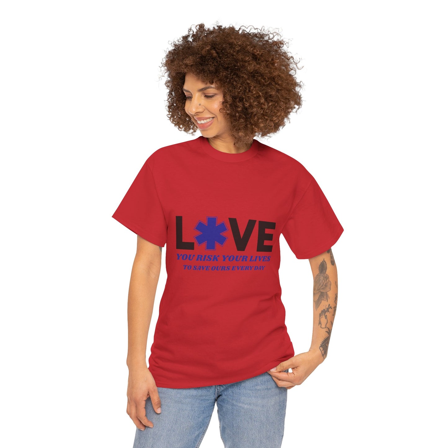 EMS Duty Shirt – You Risk It All to Save Lives