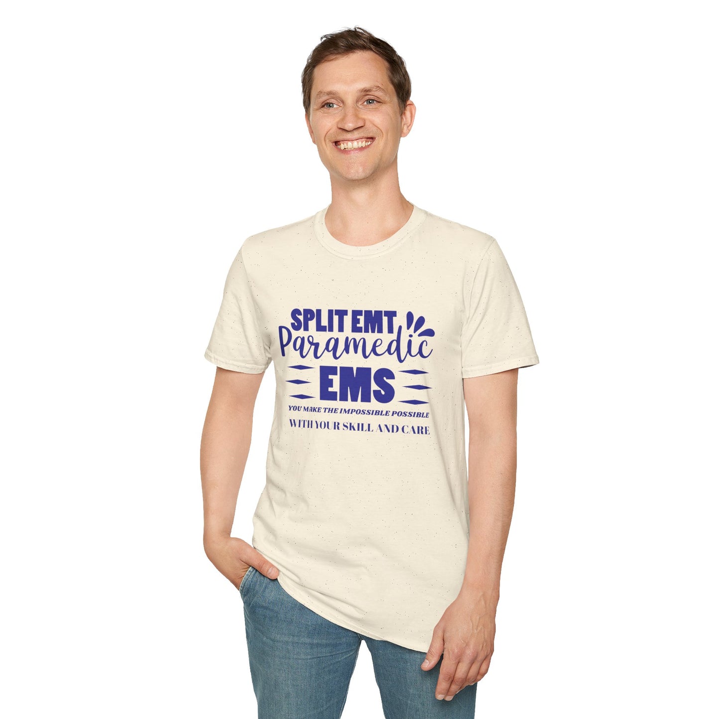 EMS Inspiration Softstyle T-Shirt – You make the impossible possible with your skill and care