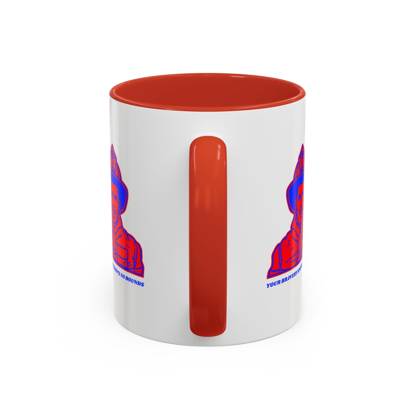 Firefighter Accent Coffee Mug – Your bravery knows no bounds