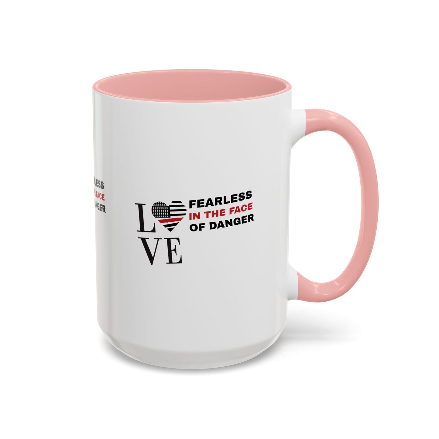 Firefighter Accent Coffee Mug – Fearless in the face of danger