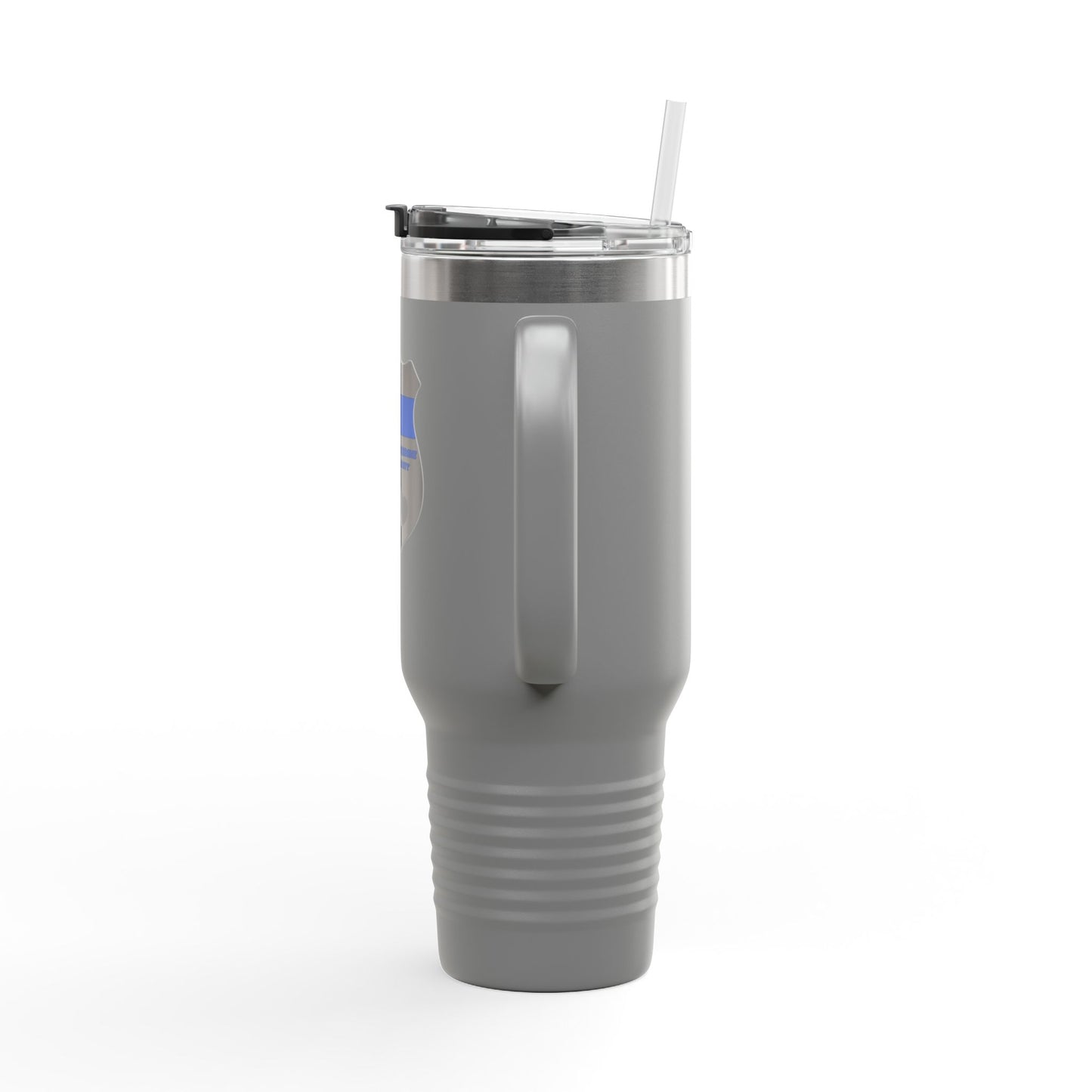 Travel Mug, 40oz Police Appreciation Design - "You're the Backbone of Our Community"