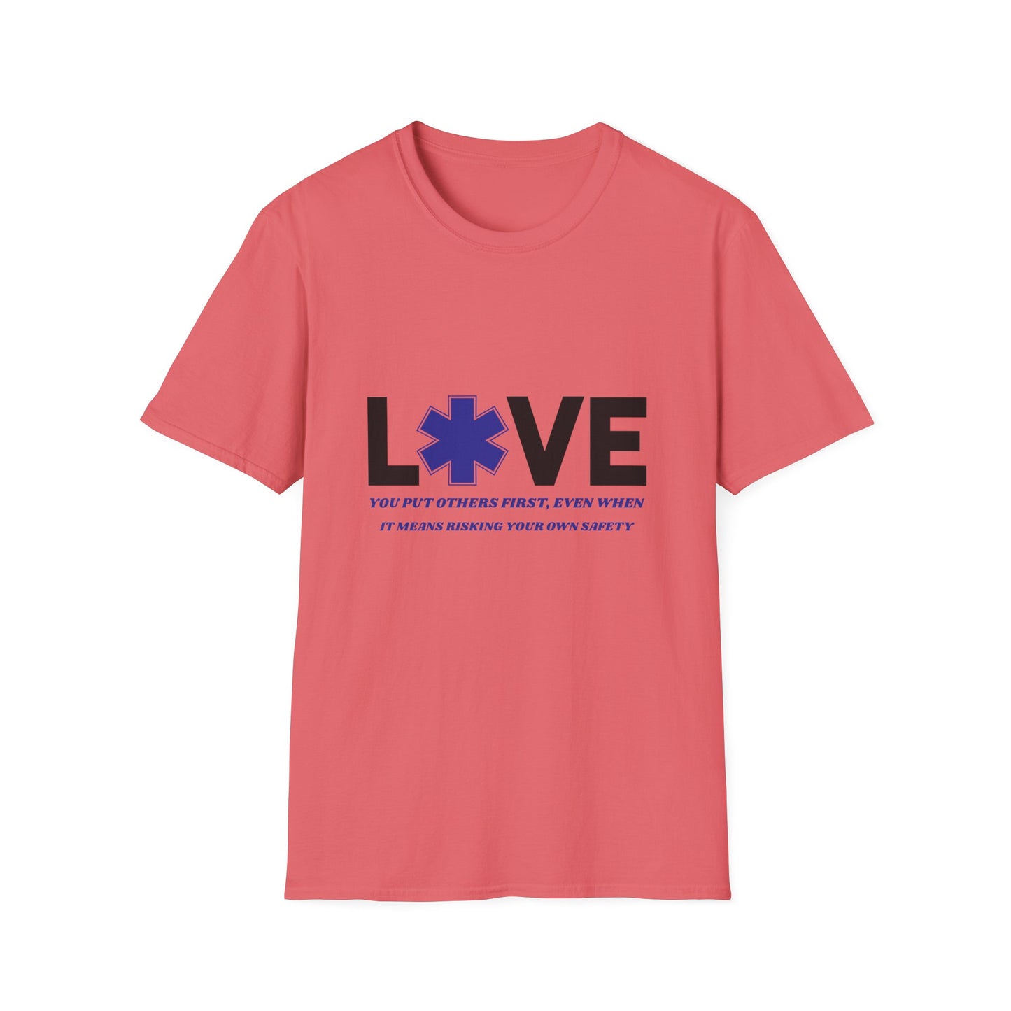 EMS Inspiration Softstyle T-Shirt – You put others first, even when it means risking your own safety