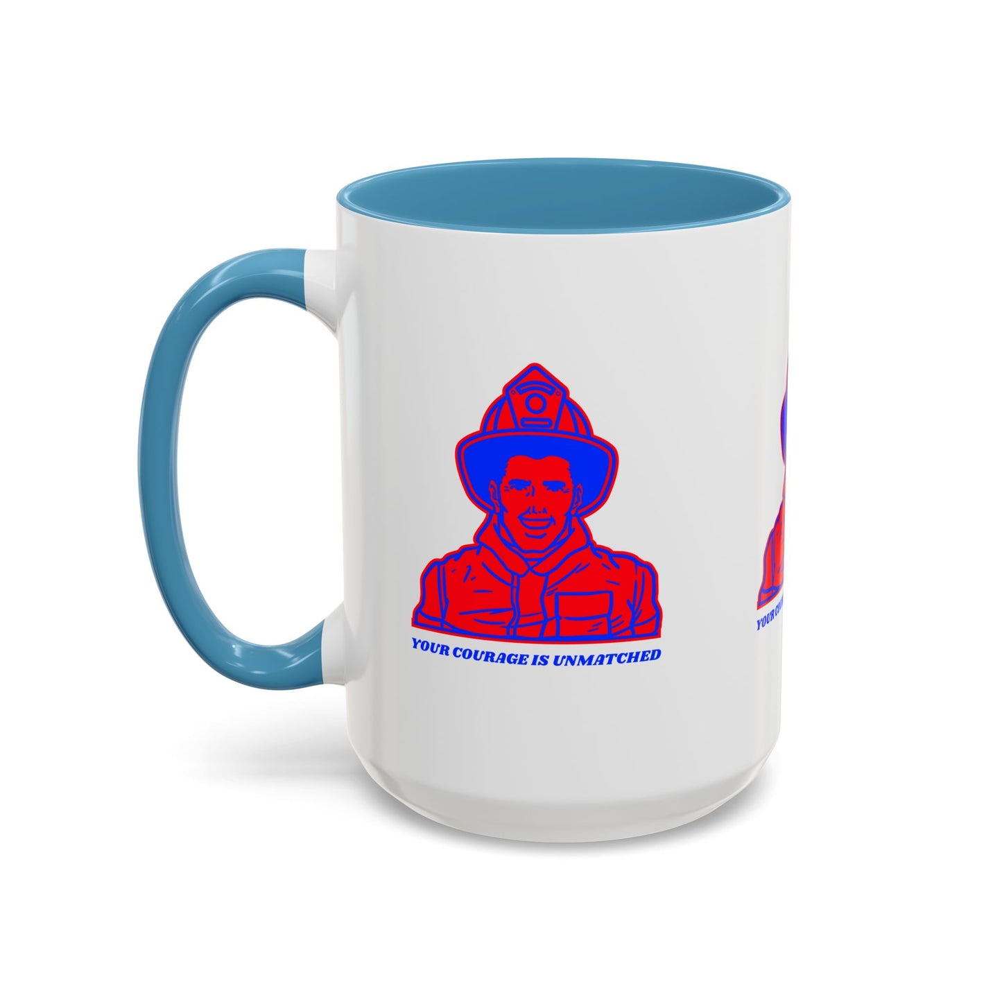 Firefighter Accent Coffee Mug – Your courage is unmatched