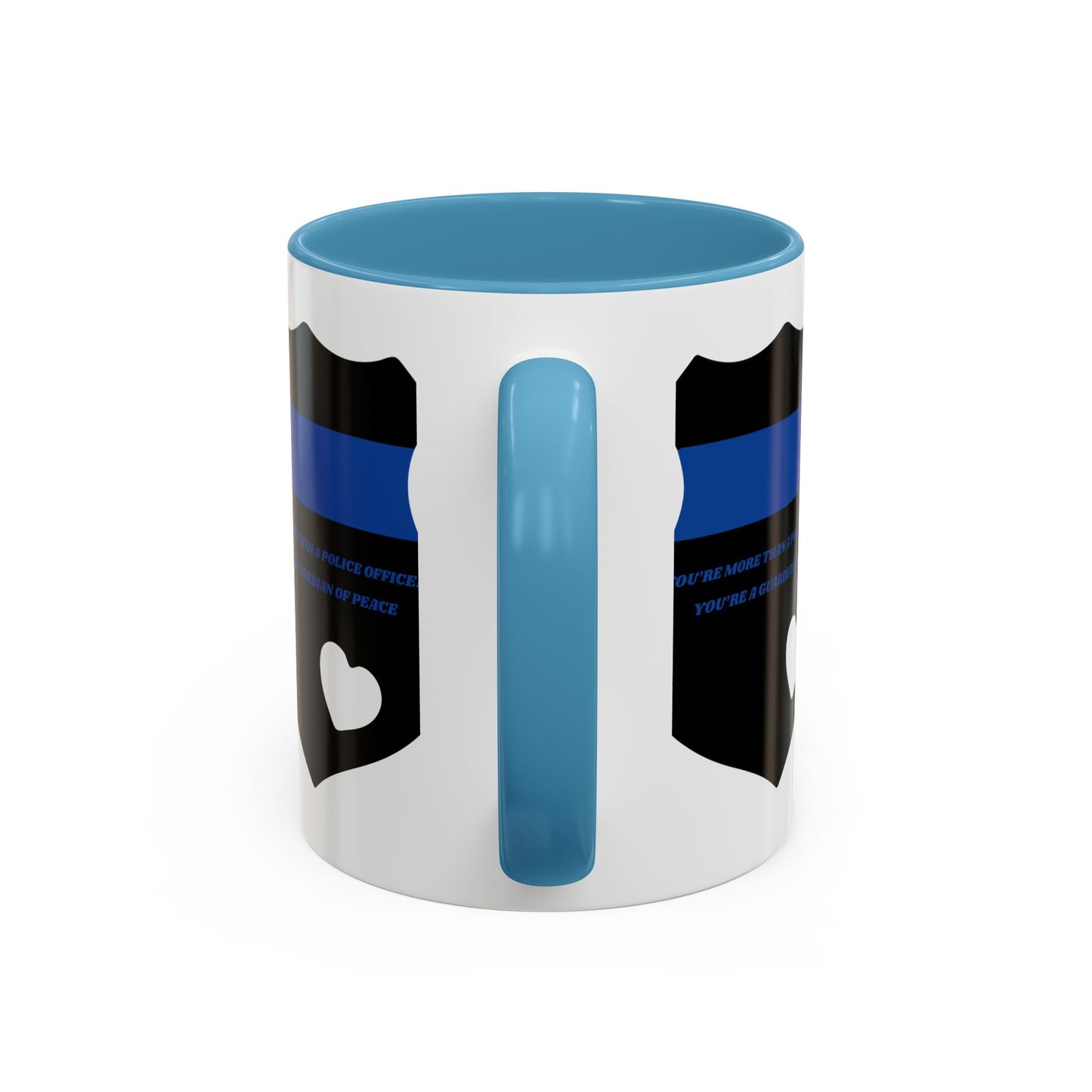 Police Accent Coffee Mug – You’re more than a police officer—you’re a guardian of peace