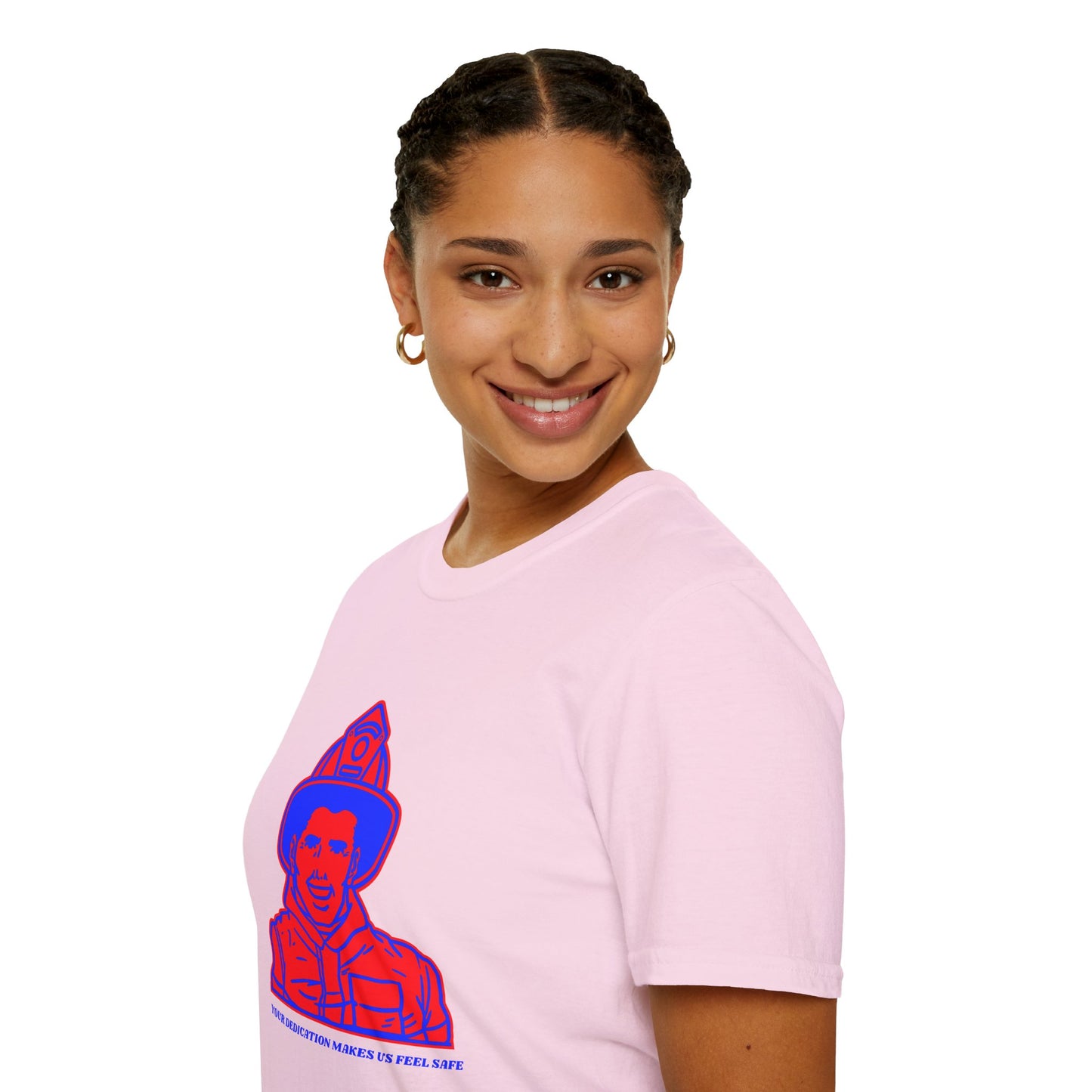 Firefighter Softstyle T-Shirt – Your dedication makes us feel safe