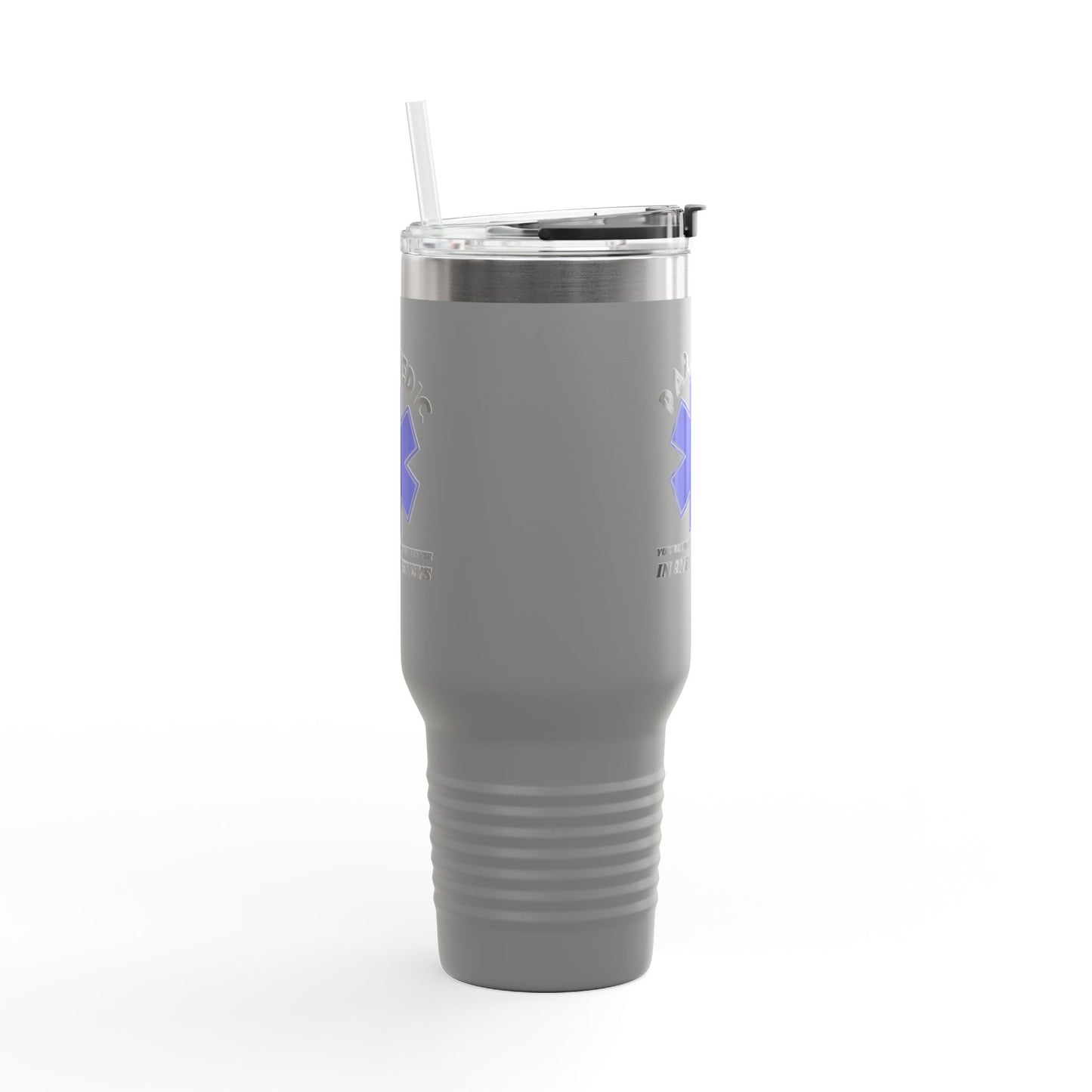 EMS Insulated Travel Mug, 40oz - You’re the first line of defense in an emergency