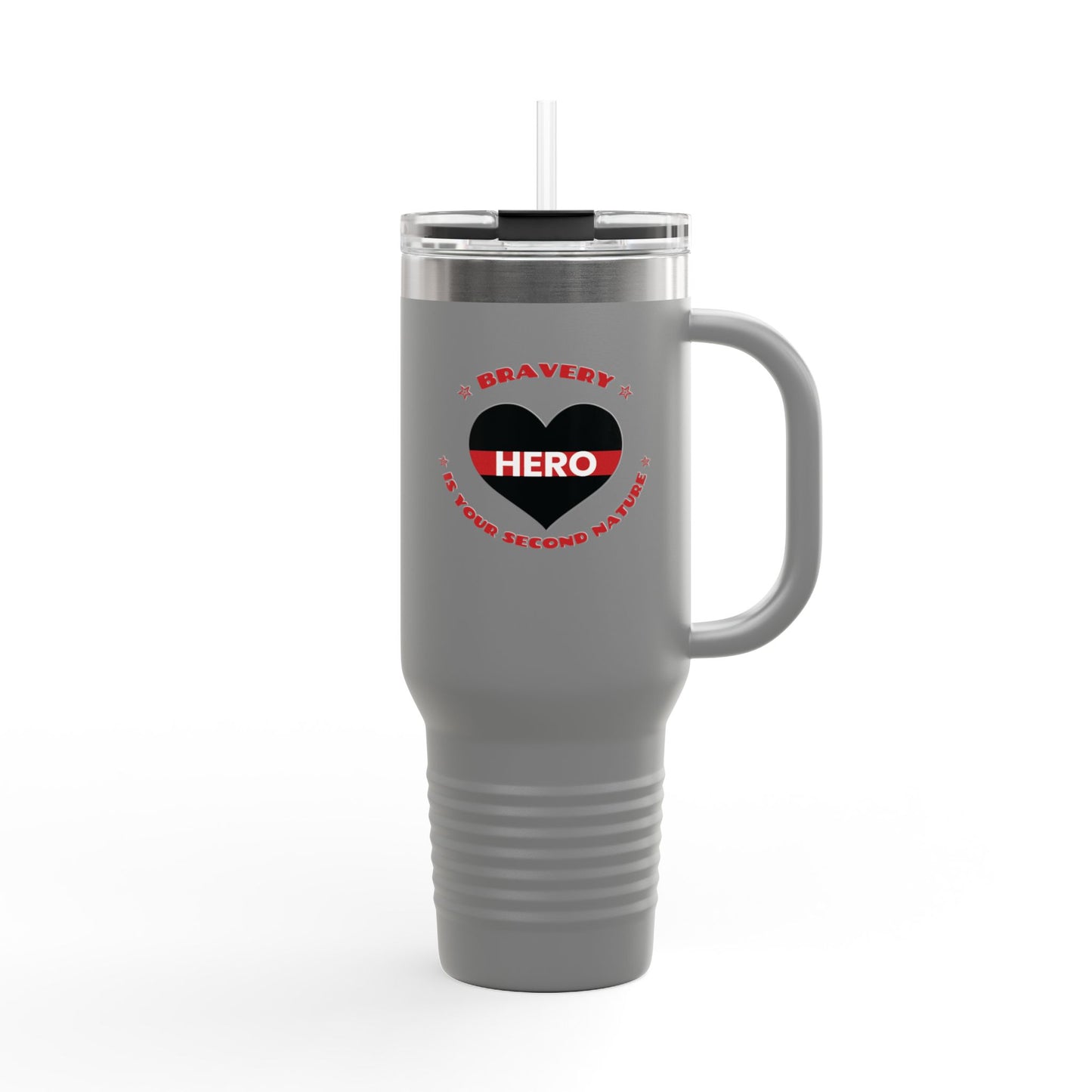 Firefighter Insulated Travel Mug, 40oz – Bravery is your second nature