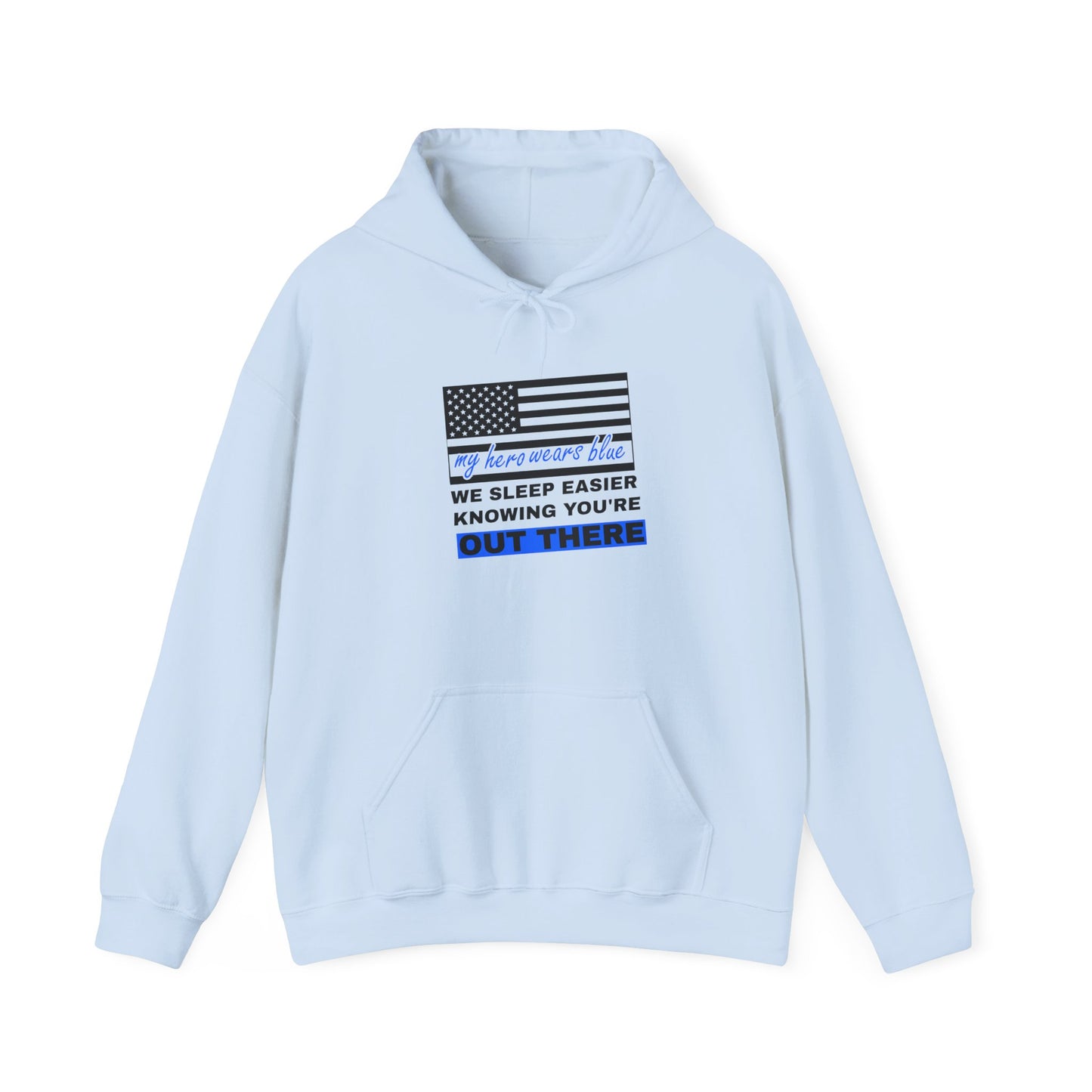 Police Hooded Sweatshirt – We sleep easier knowing you're out there