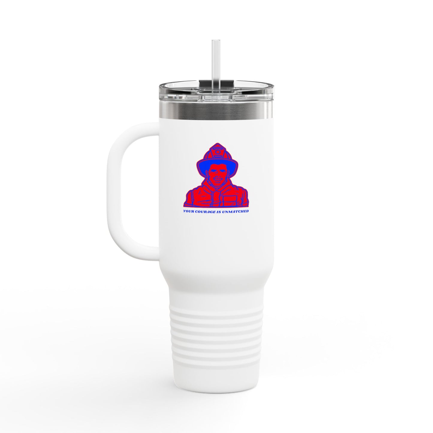Firefighter Insulated Travel Mug, 40oz – Your courage is unmatched