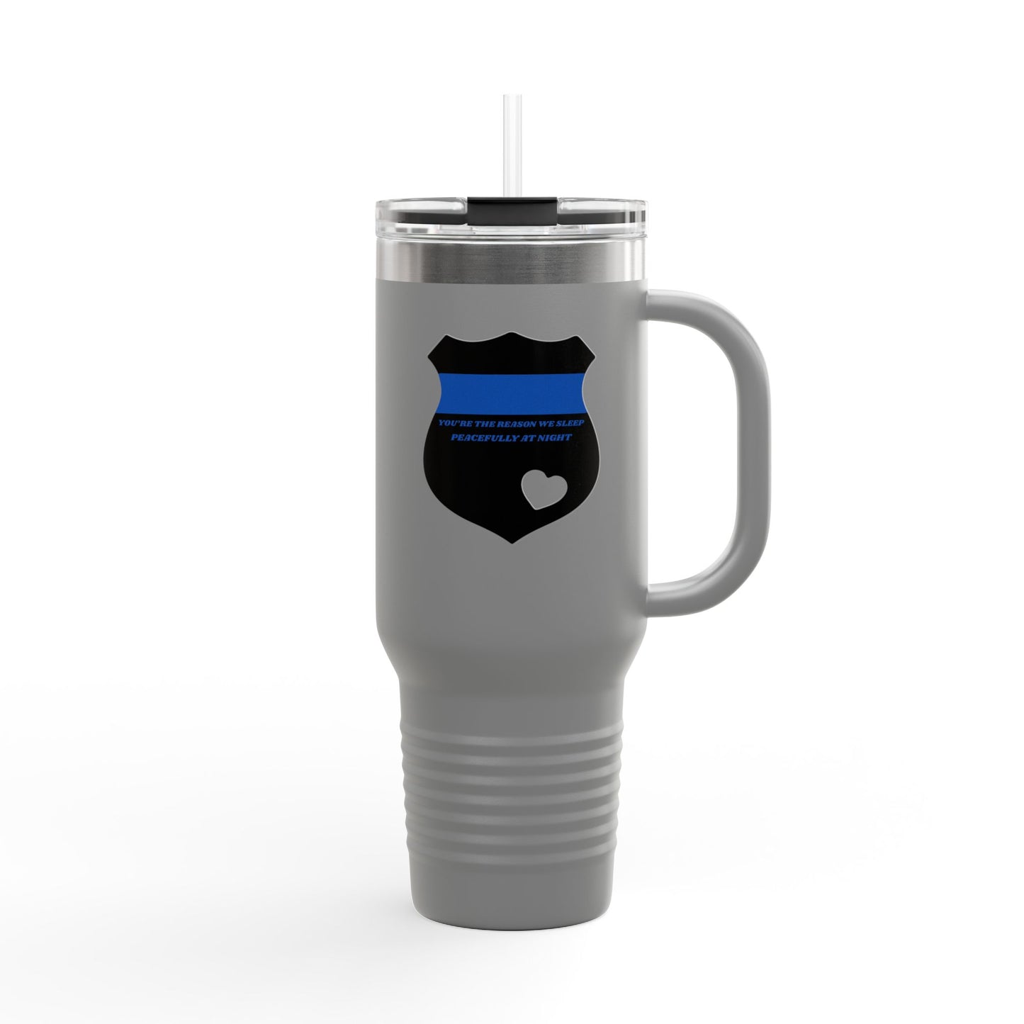 Travel Mug, 40oz Honoring Our Police Heroes