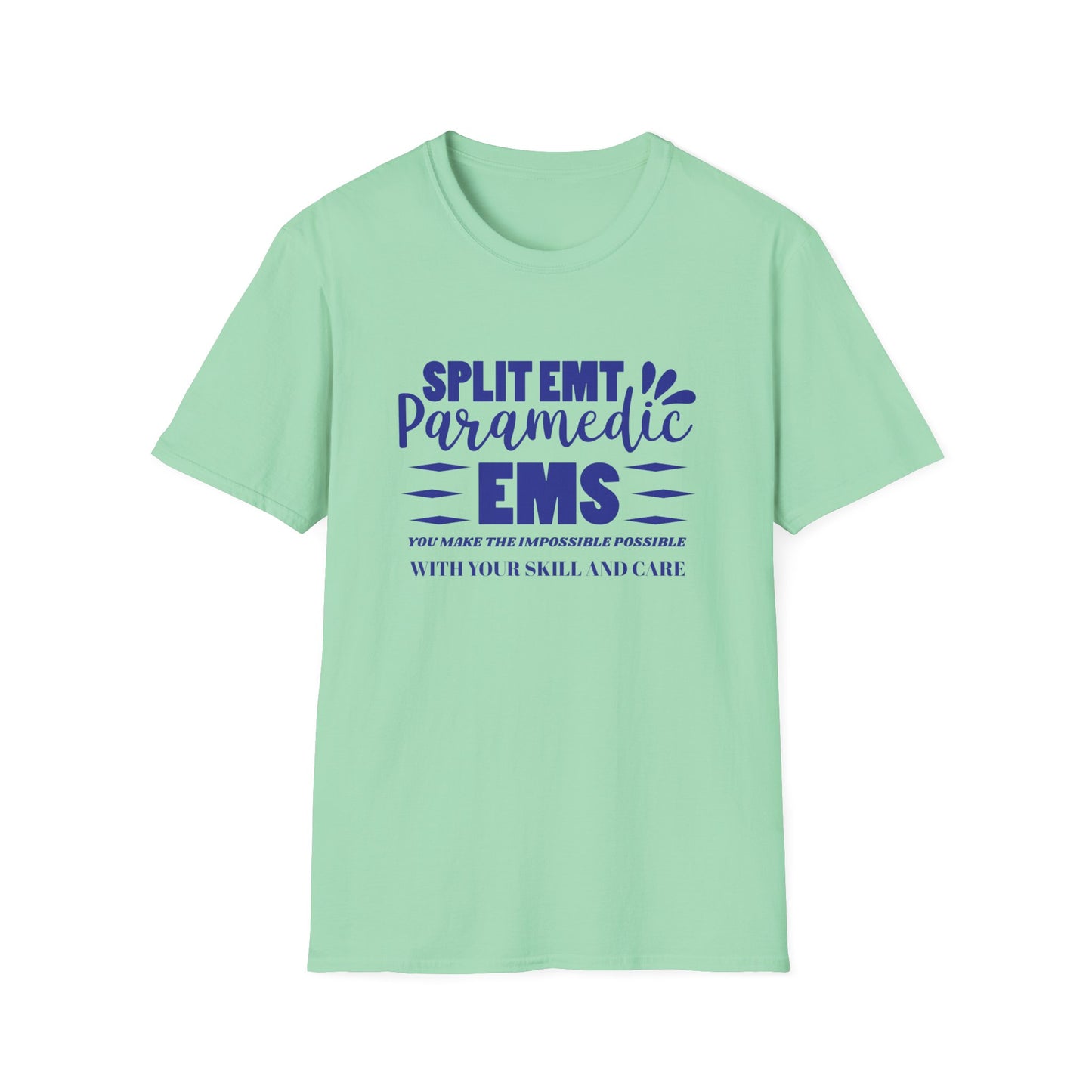 EMS Inspiration Softstyle T-Shirt – You make the impossible possible with your skill and care