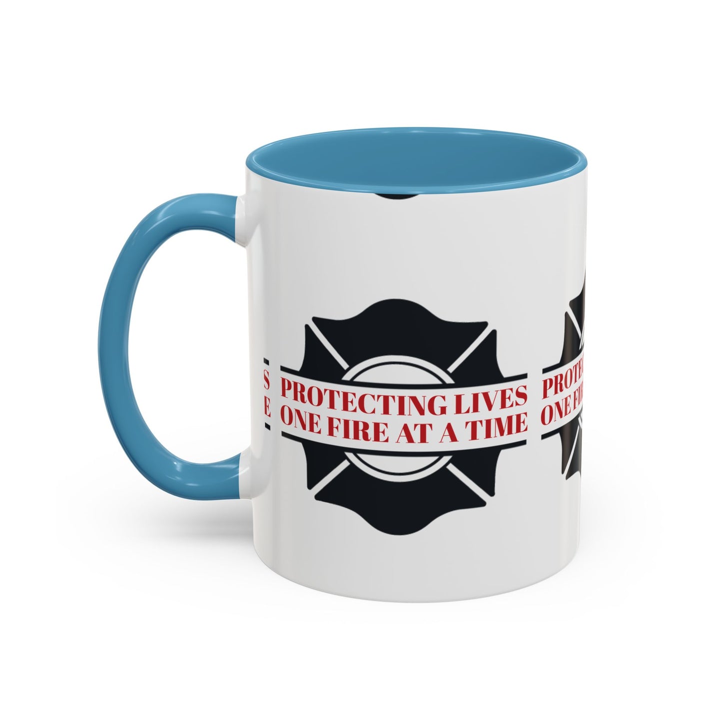 Firefighter Accent Coffee Mug – Protecting lives, one fire at a time