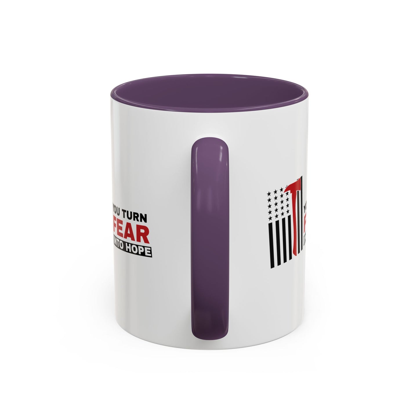 Firefighter Accent Coffee Mug – You turn fear into hope