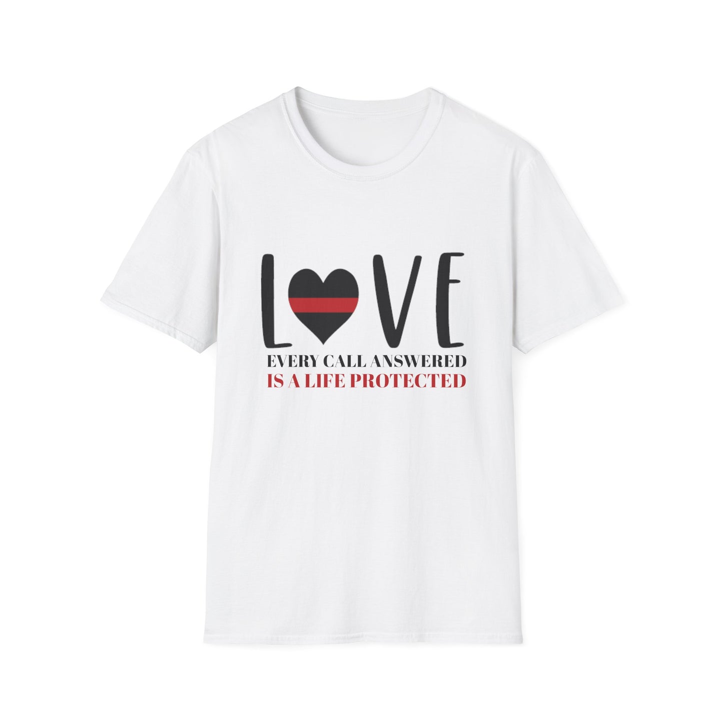 Firefighter Softstyle T-Shirt – Every call answered is a life protected