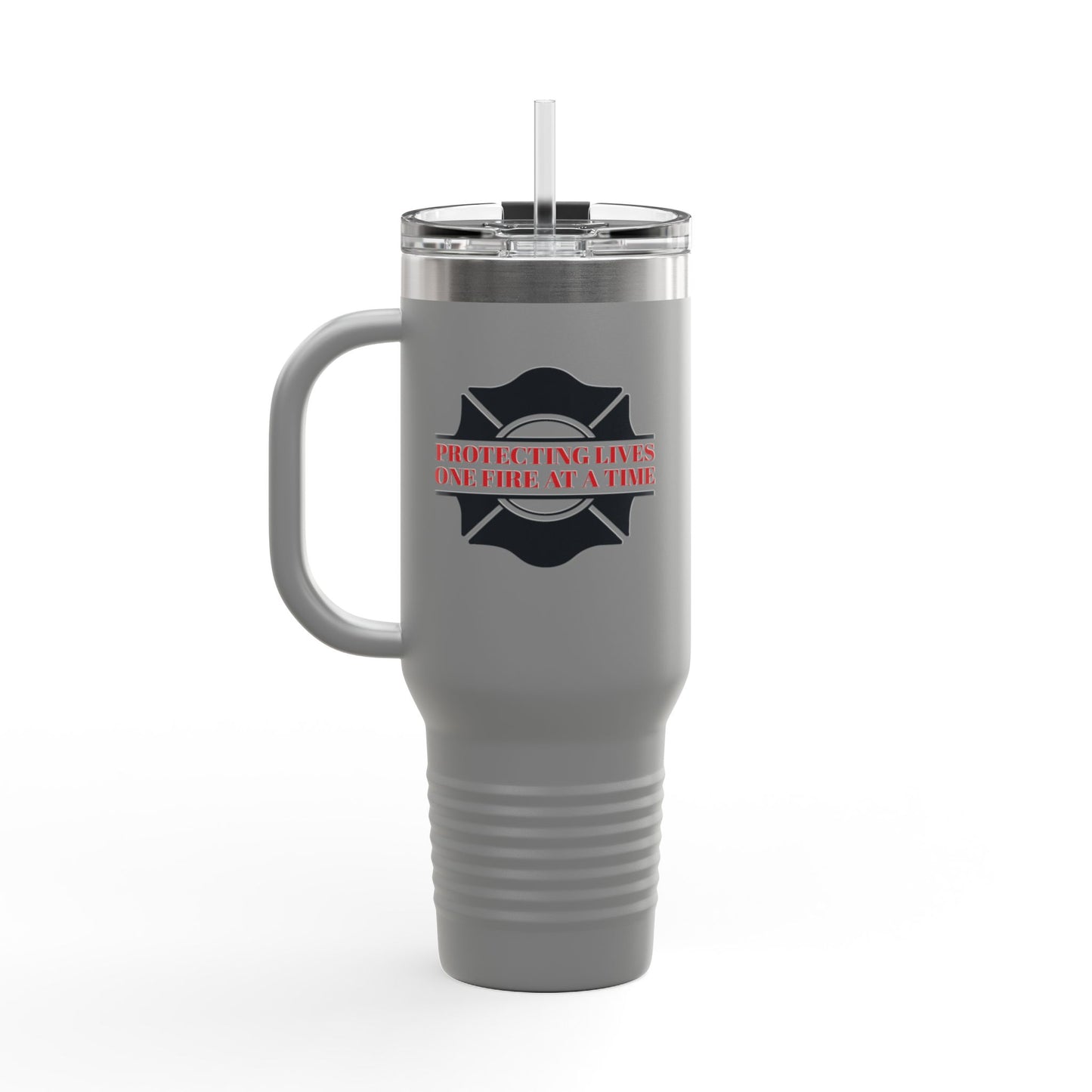 Firefighter Insulated Travel Mug, 40oz – Protecting lives, one fire at a time