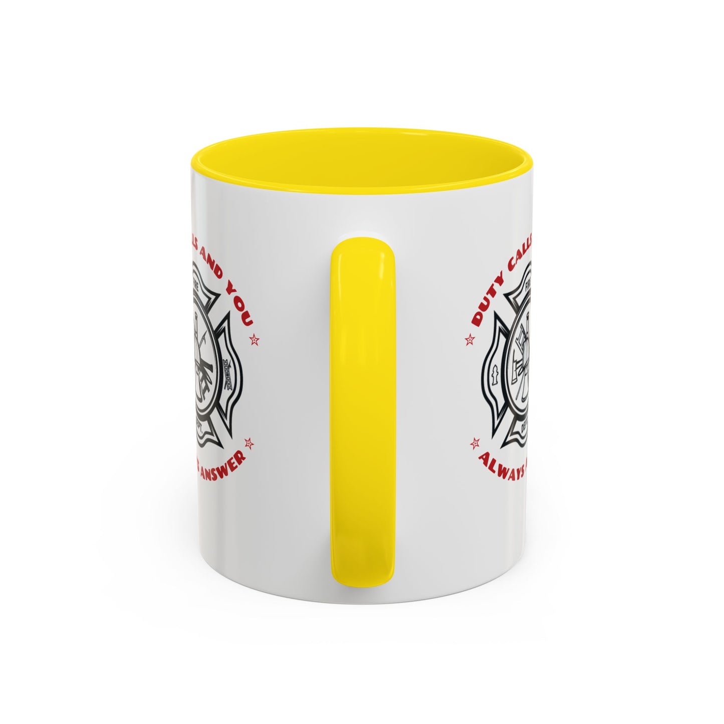 Firefighter Accent Coffee Mug – Duty calls, and you always answer