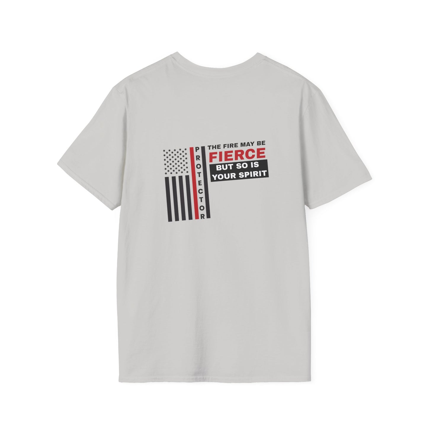 Firefighter Softstyle T-Shirt – The fire may be fierce, but so is your spirit