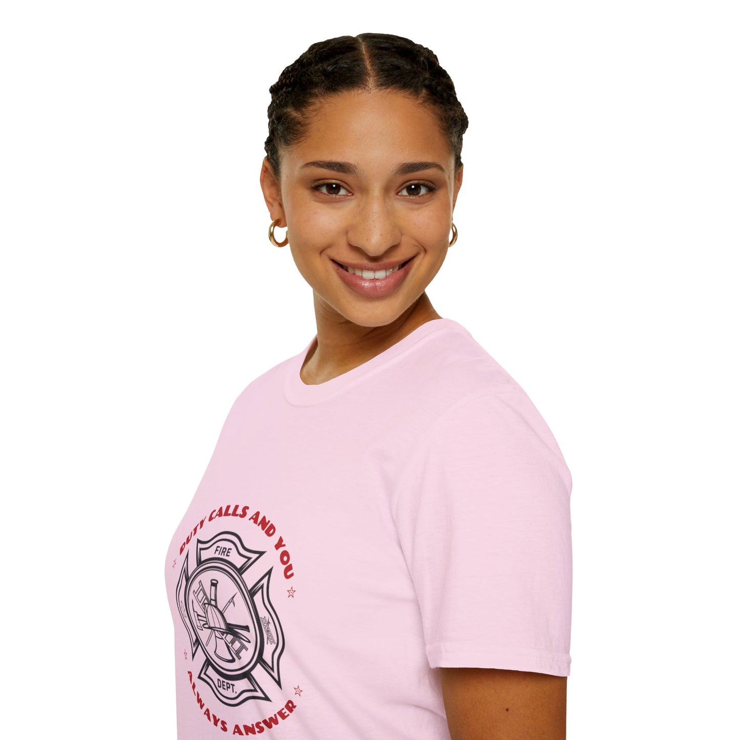 Firefighter Softstyle T-Shirt – Duty calls, and you always answer