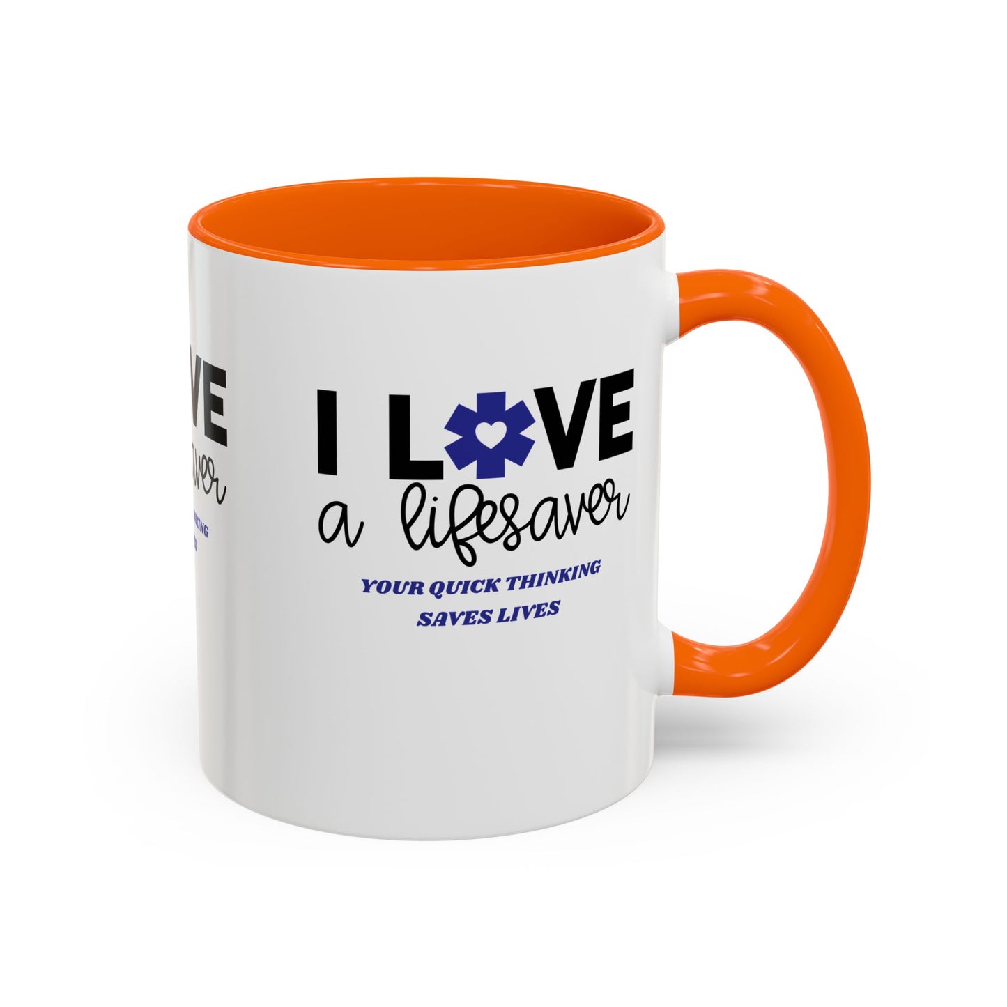 EMS Accent Coffee Mug – Your quick thinking saves lives