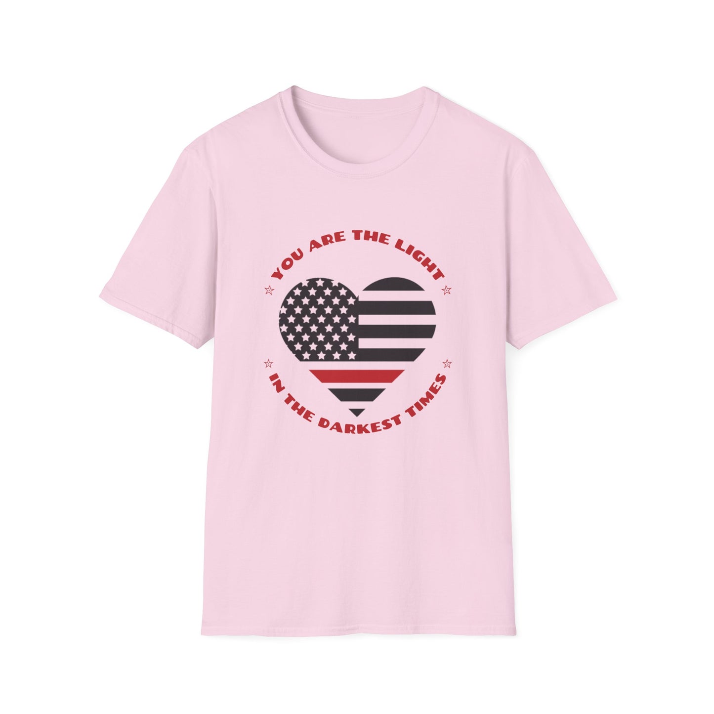 Firefighter Softstyle T-Shirt – You are the light in the darkest times