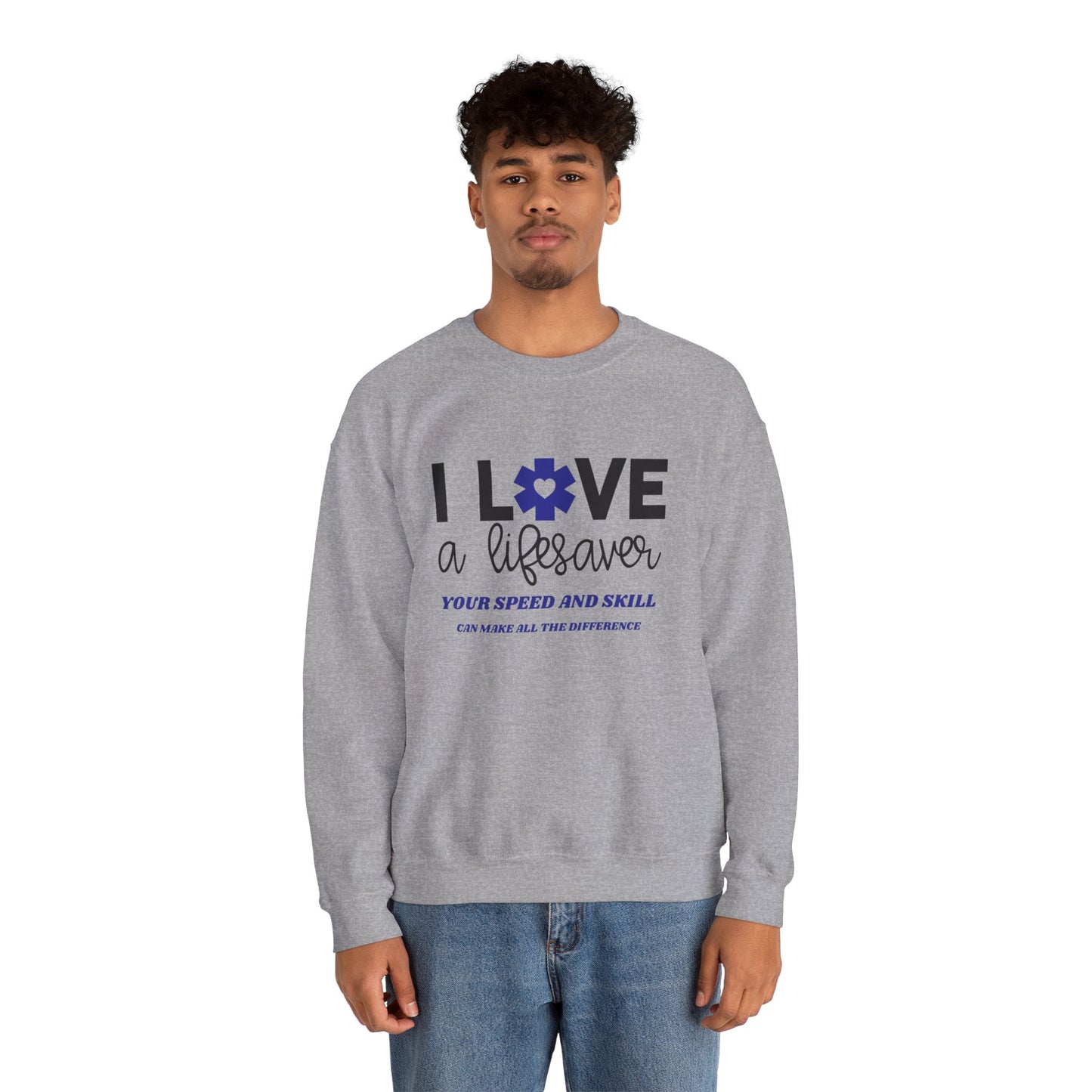 EMS Unisex Crewneck Sweatshirt – Your speed and skill can make all the difference