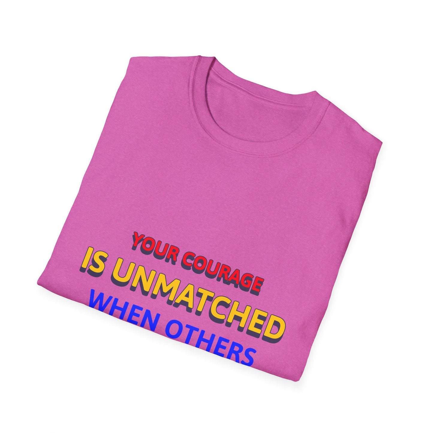 EMS Inspiration Softstyle T-Shirt – Your courage is unmatched when others are at their lowest