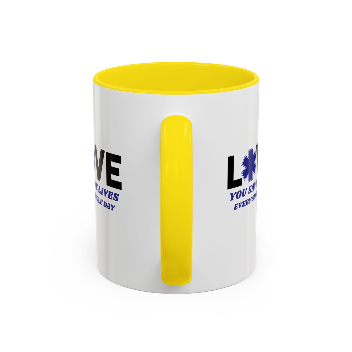 EMS Accent Coffee Mug – You save lives every single day