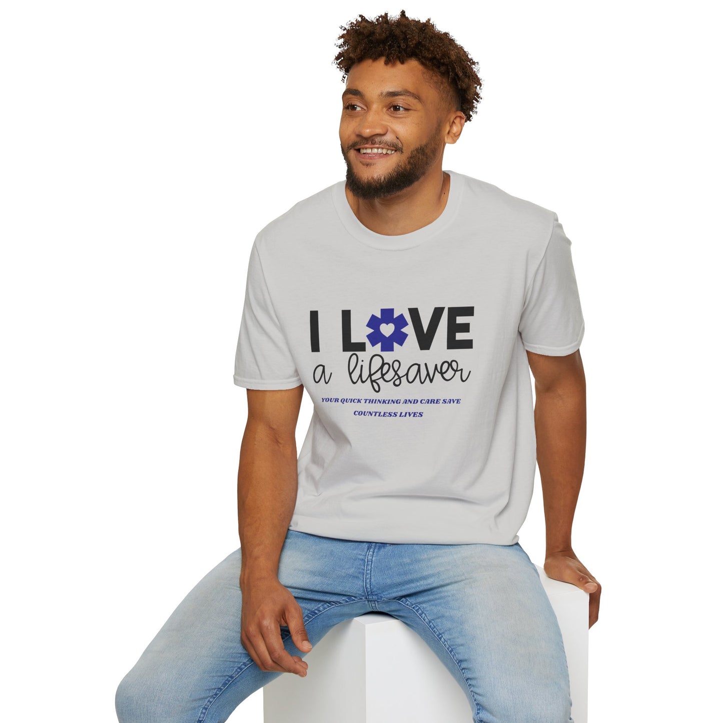 EMS Inspiration Softstyle T-Shirt – Your quick thinking and care save countless lives